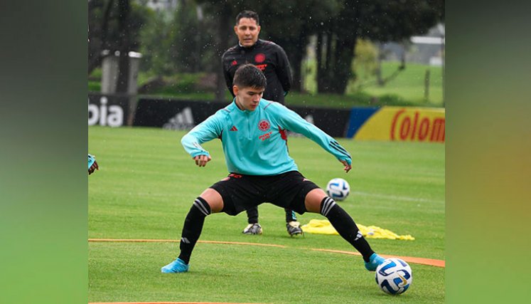 Jorge Bolaño y Manuel Carmona, Selección Colombia SUb-17. 