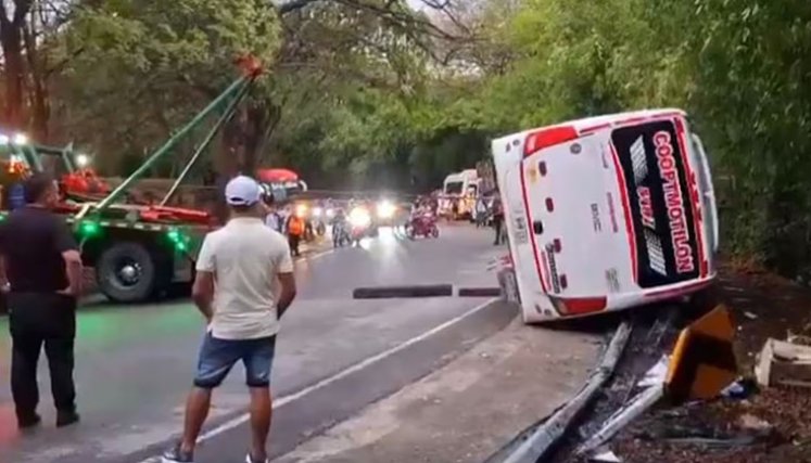 Una curva peligrosa, una tragedia en segundos y una víctima mortal. / Foto: Cortesía. 
