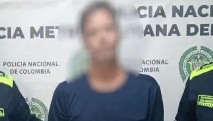 Capturado en Medellín. 