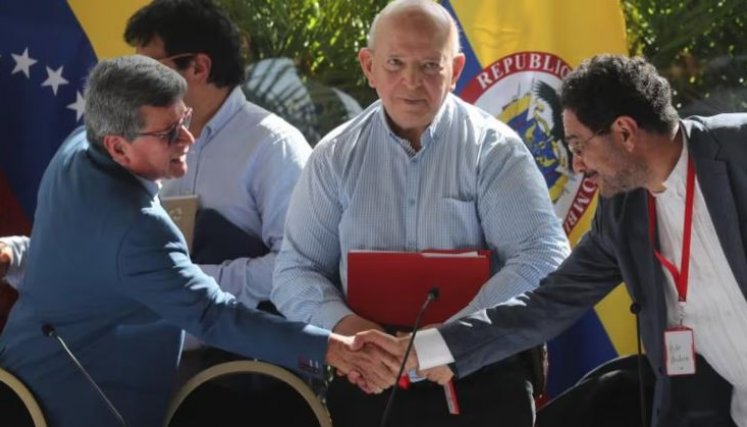 Diálogos de paz. 