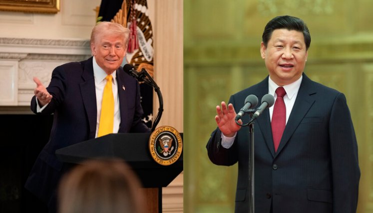 Donald Trump (foto cortesía The White House). Xi Jinping (Xinhua/Colprensa). 