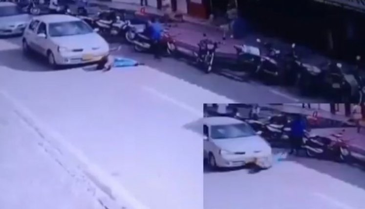 INCIDENTE MUJER Y HABITANTE DE CALLE