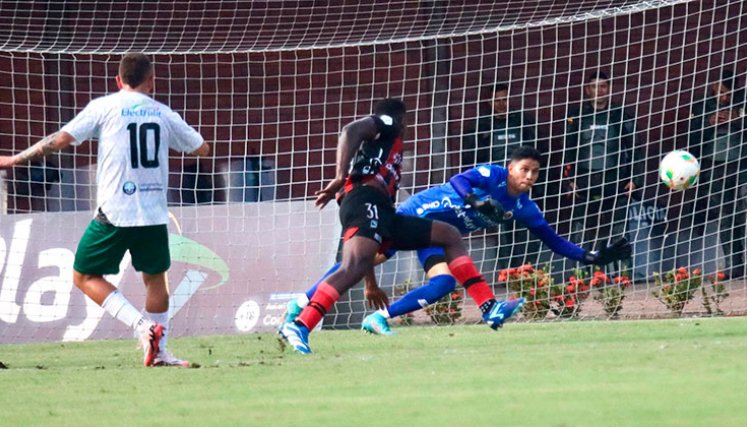 Juan David Ramírez, arquero del Cúcuta Deportivo. 