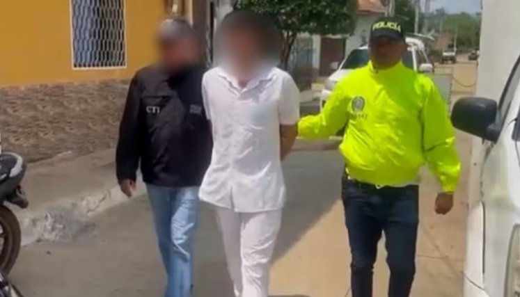 La Fiscalía reveló lo que le espera a este sujeto que fue capturado en El Carmen de Bolívar. / Foto: Cortesía.