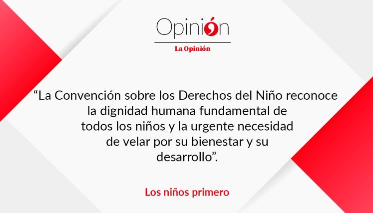 Los niños primero