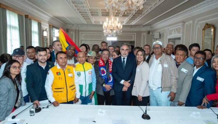 El presidente Gustavo Petro Urrego manifestó que en cada rincón del país debe haber un comité promotor del sí a la Consulta Popular./Foto Presidencia