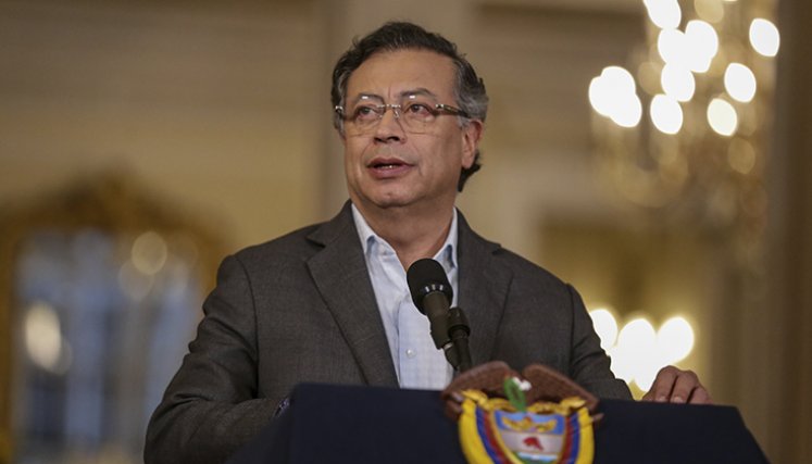 Gustavo Petro, presidente de Colombia.