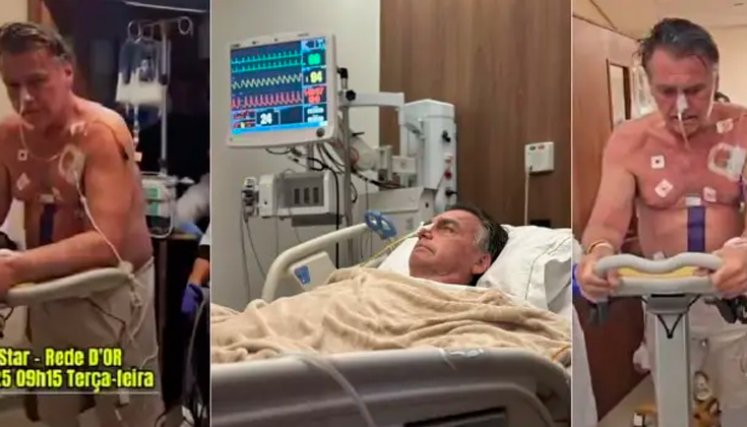 Se complica la salud del expresidente de Brasil, Jair Bolsonaro