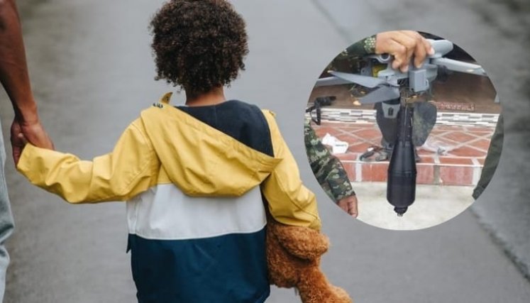 NIÑO DRON MUERTO