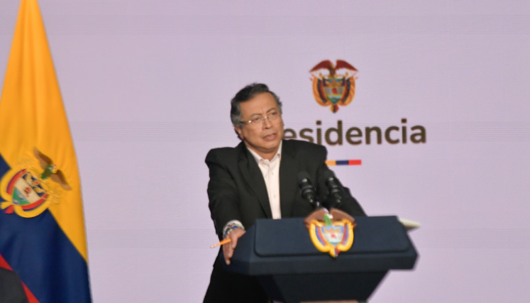 Presidente Petro. Foto Presidencia