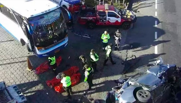 Cuatro jóvenes colombianos de la Iglesia Pentecostal murieron en un accidente de tránsito en Ecuador