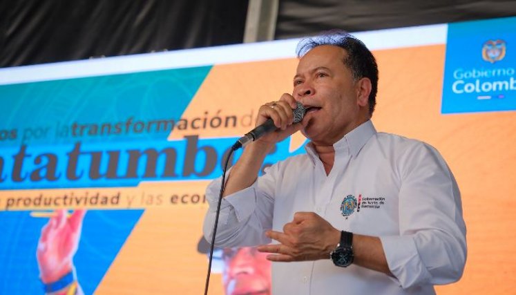 William Villamizar Laguado, gobernador de Norte de Santander/Foto Presidencia de la República