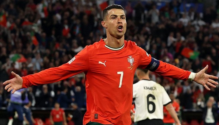 Cristiano Ronaldo llegó a 138 goles con la selección lusa.