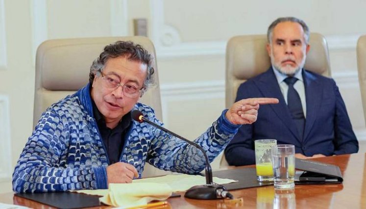 El presidente Gustavo Petro insistirá en la Consulta Popular y la decretará en los próximos días./Foto Presidencia