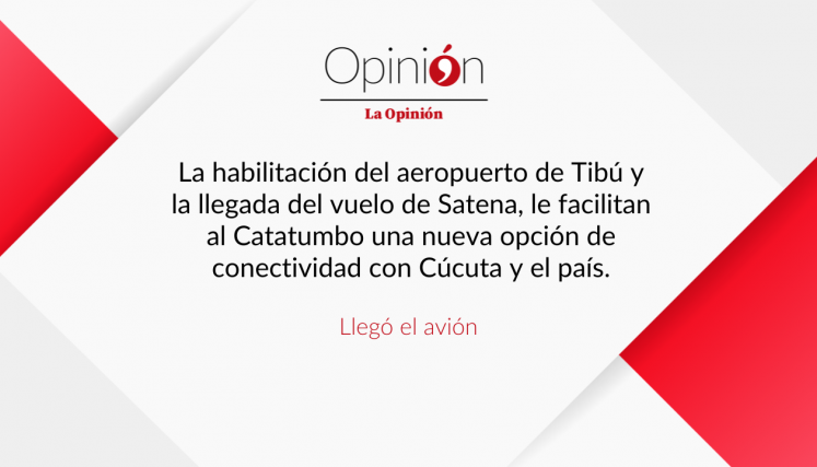Llegó el avión