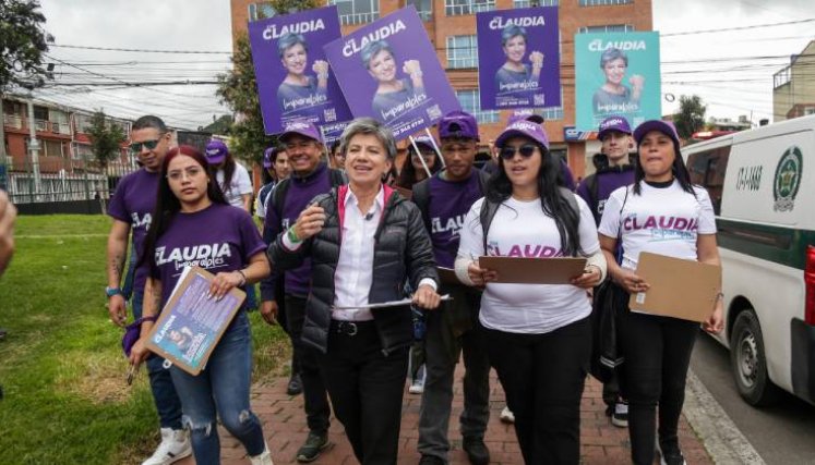 Claudia López, precandidata presidencial, estuvo en Acento, el podcast de La Opinión./Foto Colprensa