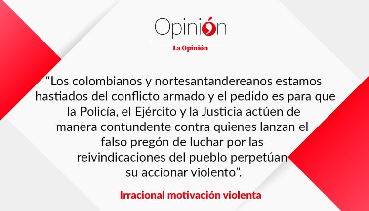 Irracional motivación violenta