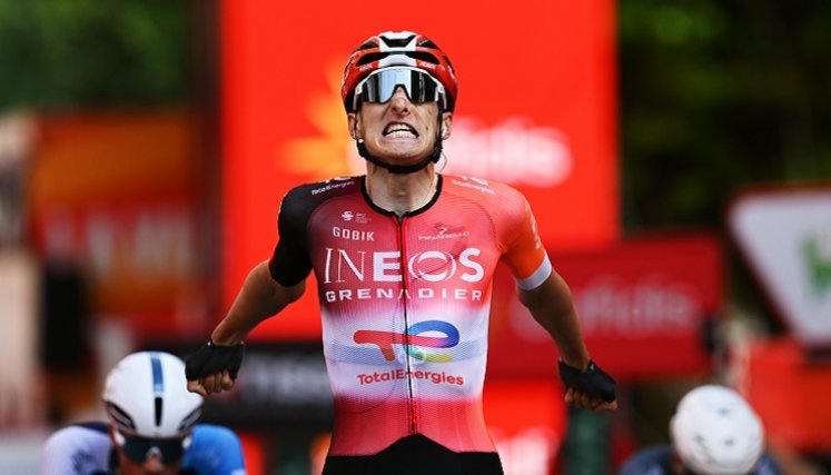 Ben Turner, corredor del Ineos ganador de la cuarta etapa de la Vuelta a España