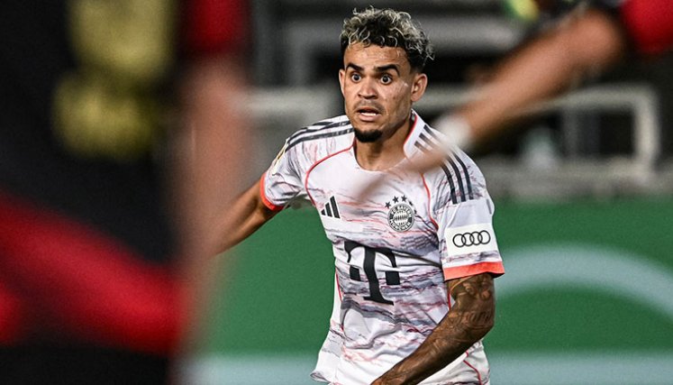 Luis Díaz, Bayern Múnich, Copa de Alemania. 