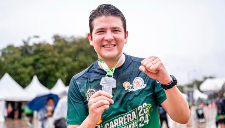 Miguel Uribe y el deporte