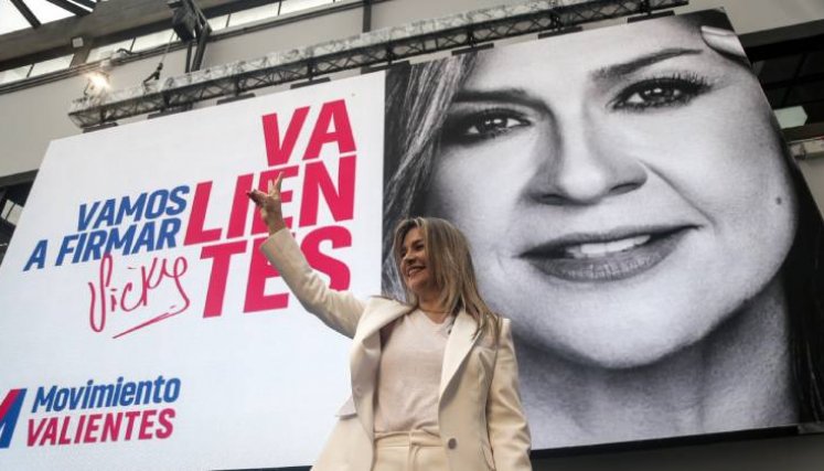 La precandidata Vicky Dávila habló con Acento, el pódcast de La Opinión. /Foto cortesía