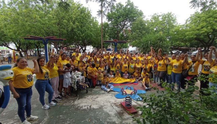 madres protestantes Corte de Niños en Condición de Discapacidad de Cúcuta 