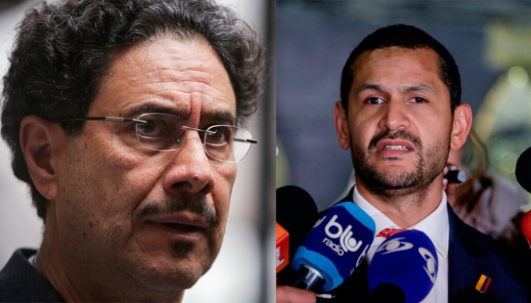 Ivan Cepeda y Daniel Palacios