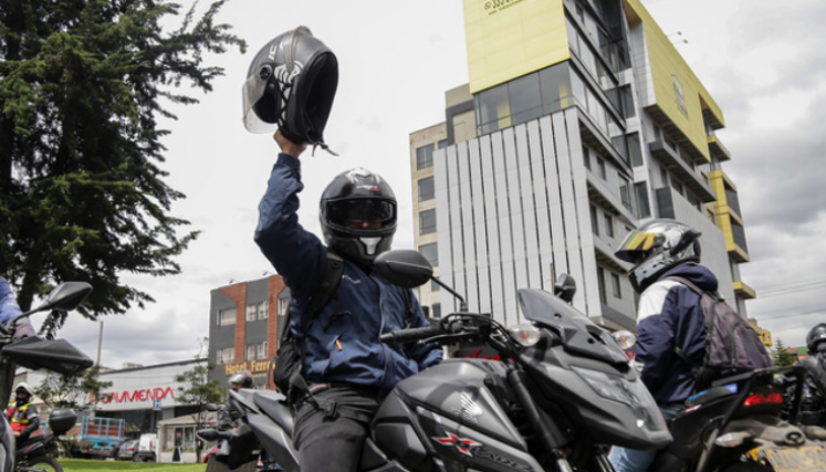 Protestas de moteros