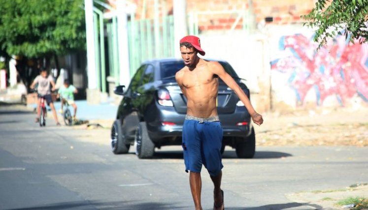 Habitantes de la calle de Cúcuta van como autómatas por efecto de las drogas/Foto Carlos Ramírez