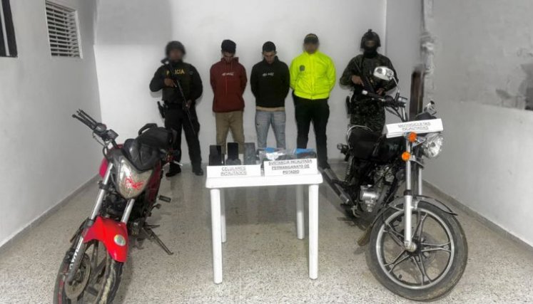 Hombres capturados