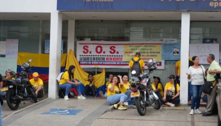 Protestas a Nueva EPS