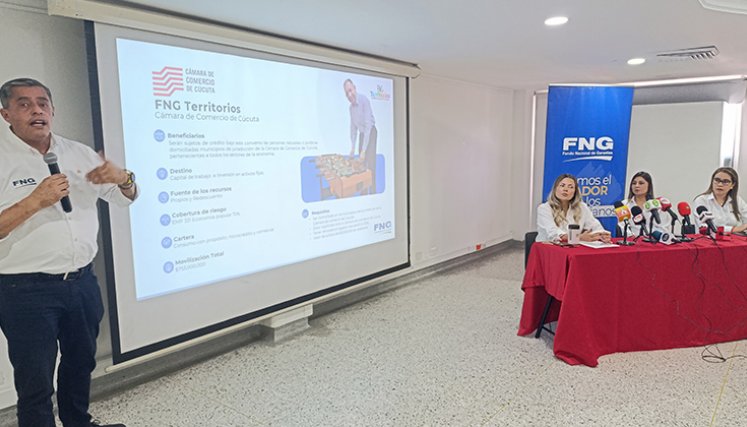  Jorge Enrique Arévalo, vicepresidente comercial del FNG. / Foto Leonardo Favio Oliveros-La Opinión
