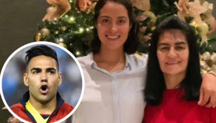 Hermana y madre de Falcao