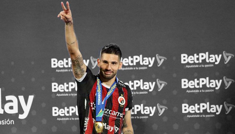 Jhonathan Agudelo, campeón 2025. 
