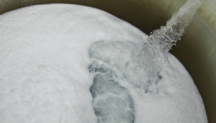 Agua tratada. / Foto cortesía