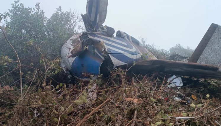 Accidente avioneta