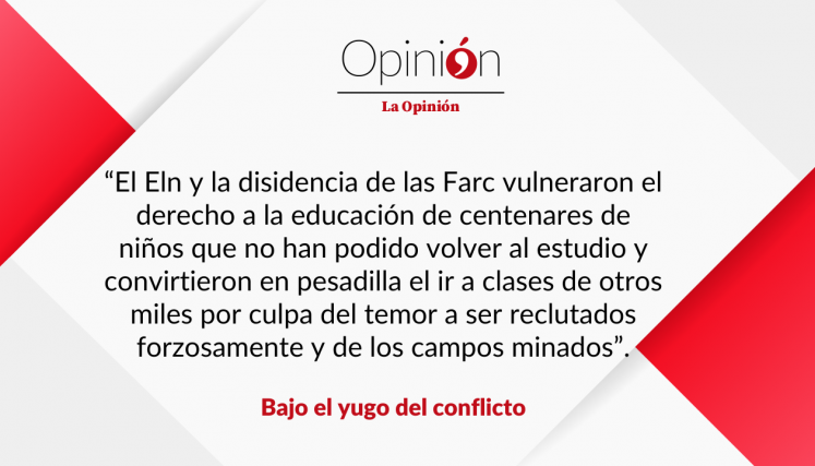 Bajo el yugo del conflicto