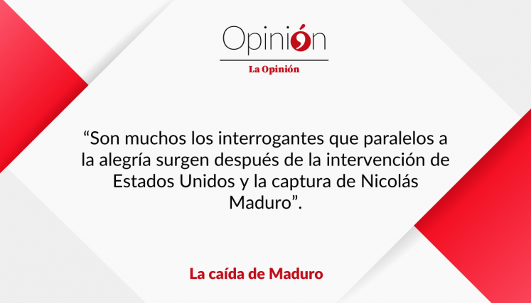 La caída de Maduro