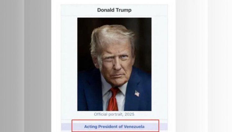 Trump Presidente interino