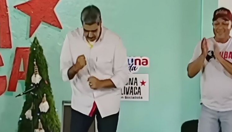 Los bailes de Maduro con «No war, yes peace» aceleraron su captura por fuerzas estadounidenses, dice el NYT