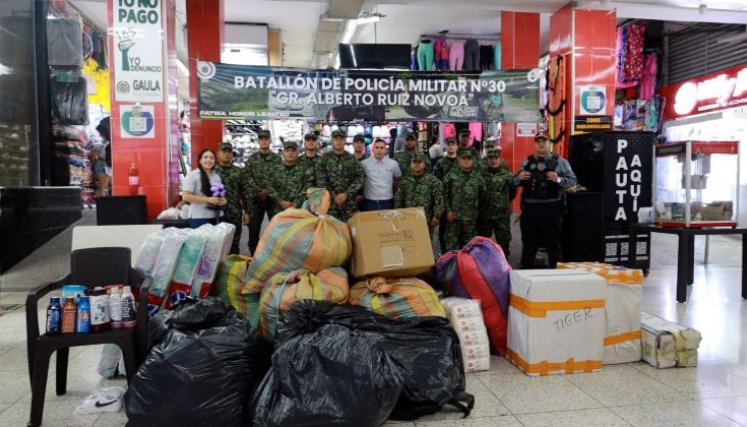 Ejército y Alejandría se unieron en campaña solidaria