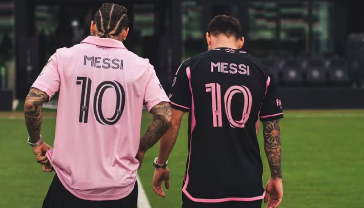Messi y Maluma
