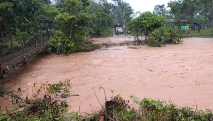 Quebradas y ríos han crecido producto de las lluvias