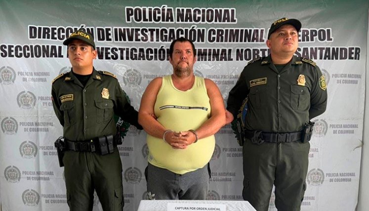 Capturado en Cúcuta. / Foto Cortesía