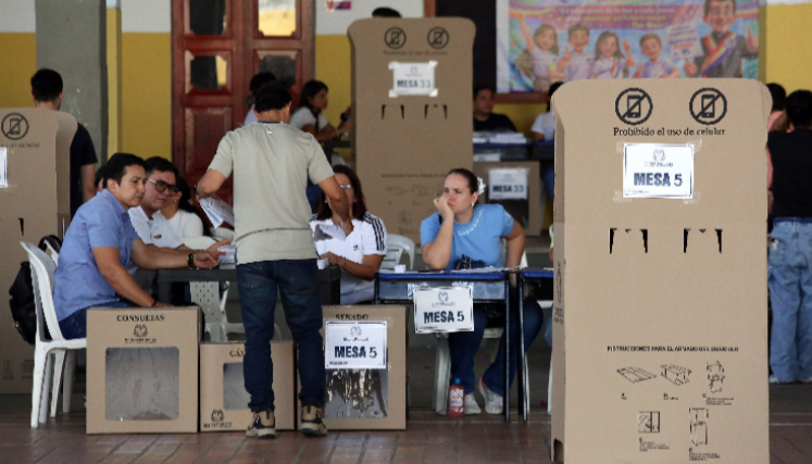 Jornada de elecciones al Congreso en Cúcuta, Norte de Santander.