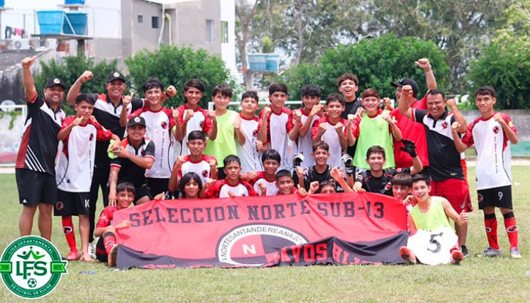 Selección Norte de Santander Sub-13 de fútbol. 