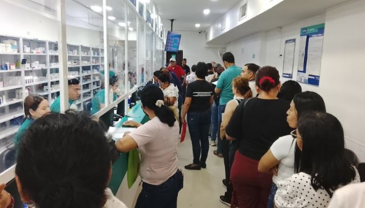 Nueva EPS no entrega medicamentos a sus afiliados desde el pasado mes de octubre./Foto Orlando Carvajal