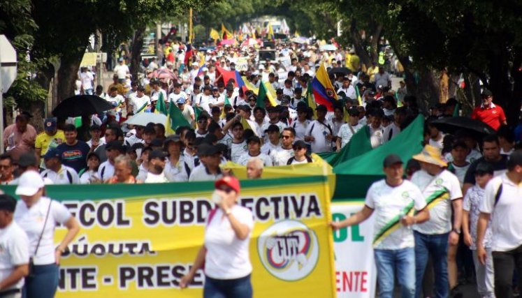 MARCHAS DIA DEL TRABAJADOR 