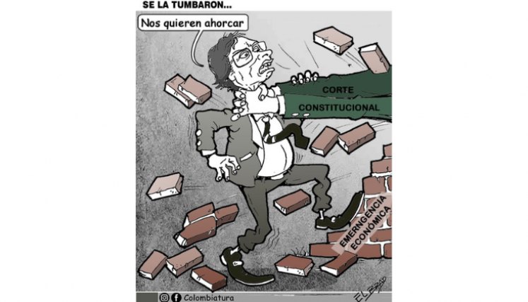 Se la tumbaron...