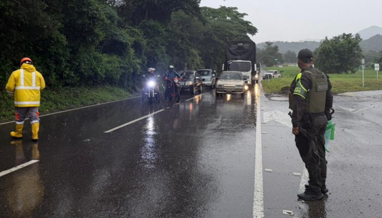 ¡Atención! Habilitan la vía Pamplona-Cúcuta en el sector Los Vados